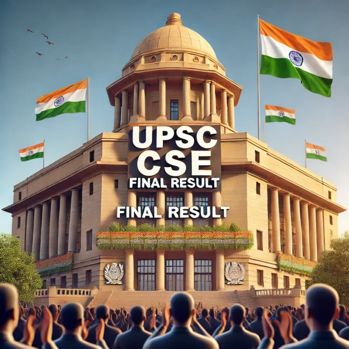 UPSC CSE Final Result2024
