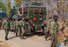 कुलगाम मुठभेड़ में दो जवान बलिदान, एक आतंकी ढेर