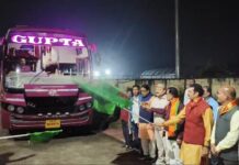 श्रीरामलला दर्शन योजना के तहत बस्तर जिले के 87 तीर्थ यात्रियों को किया गया रवाना