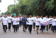 राष्ट्रीय एकता दिवस पर सद्भावना दौड़ का भव्य आयोजन