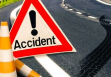 सड़क दुर्घटना में ट्रेलर चालक की मौत