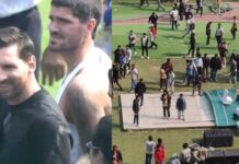 मेसी के कार्यक्रम में हंगामा: भीड़ ने फेंकी बोतलें, तोड़ी कुर्सियां…