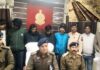 नहर पुल की रेलिंग चोरी का खुलासा : 5 आरोपी गिरफ्तार, कई फरार…
