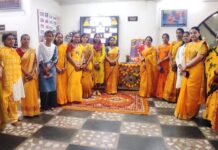 प्रगति कॉलेज में बसंत पंचमी मनाई गई