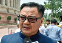 किरेन रिजिजू ने राहुल गांधी की मीडिया से बदतमीजी की आलोचना की