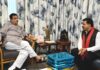 केंद्रीय परिवहन मंत्री गडकरी से मिले डिप्टी सीएम शर्मा