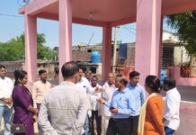 ग्रामीण योजनाओं की समीक्षा, अतिरिक्त आयुक्त ने गांवों का किया निरीक्षण