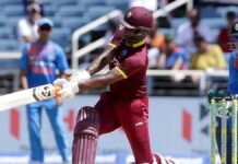 9 साल बाद रेड-बॉल क्रिकेट में धमाकेदार वापसी: एविन लुईस ने लिया संन्यास वापस 9 साल बाद रेड-बॉल क्रिकेट में धमाकेदार वापसी: एविन लुईस ने लिया संन्यास वापस