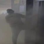 अपार्टमेंट की लिफ्ट में आग, सिक्योरिटी गार्ड की सतर्कता से टला बड़ा हादसा