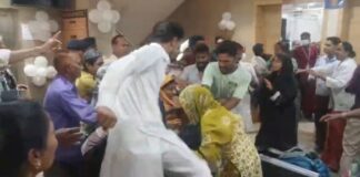 नवकार अस्पताल में हंगामा: महिला की मौत के बाद दोनों पक्षों में मारपीट