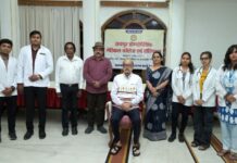 लोकभवन में होम्योपैथिक हेल्थ कैंप, राज्यपाल समेत कई लोगों ने कराई जांच