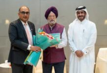 कतर पहुंचे हरदीप सिंह पुरी, LNG सप्लाई पर होगी अहम बातचीत