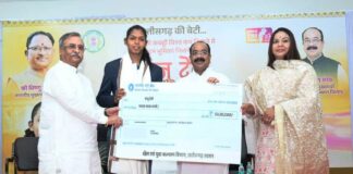 कबड्डी स्टार संजू देवी को 50 लाख का सम्मान, राज्य में पहली बार इतनी बड़ी प्रोत्साहन राशि