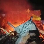 ड्रमंडगंज घाटी में भीषण सड़क हादसा: 12 की मौत, कई जिंदा जले