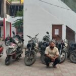 रायपुर: बीटेक डिग्रीधारी निकला शातिर चोर, 13 बाइक बरामद