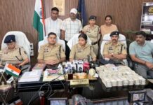 50 लाख की रकम लेकर फरार ड्राइवर गिरफ्तार, 7 आरोपी दबोचे—नकदी और लग्जरी कार बरामद