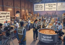 रायपुर में गंदगी पर प्रहार: गंदगी फैलाने वाले मिठाई कारखाने पर लगा 10 हजार का जुर्माना