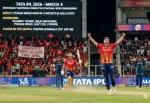 “IPL 2026 PBKS vs GT: न्यू चंडीगढ़ में पंजाब का ‘किंग’ शो, प्रसिद्ध कृष्णा की घातक गेंदबाजी भी नहीं रोक पाई हार।”