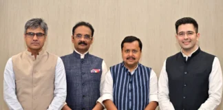 सातों सांसद बने भाजपा के: राज्यसभा में ‘आप’ को बड़ा झटका