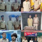 मध्य जोन पुलिस का विशेष अभियान, 25 दिनों में 338 लोगों पर कार्रवाई