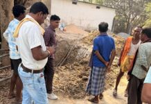 अवैध शौचालय निर्माण को लेकर विवाद, ग्रामीणों ने कार्रवाई की मांग