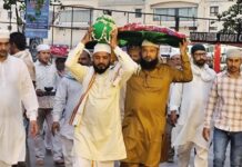हज़रत चांद शाह वली के उर्स पाक में उमड़ी अकीदतमंदों की भीड़