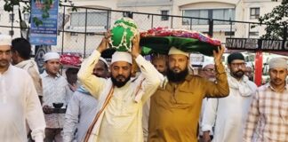 हज़रत चांद शाह वली के उर्स पाक में उमड़ी अकीदतमंदों की भीड़