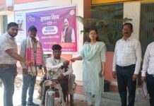 सहायक उपकरण वितरण से दिव्यांगजनों को मिली नई दिशा