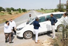 पीडब्ल्यूडी सचिव ने किया निर्माणाधीन एनएच-130ए का निरीक्षण, कार्य में देरी पर जताई नाराजगी
