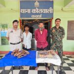 एसी कॉपर पाइप चोरी का खुलासा, दो आरोपी गिरफ्तार yuva choupaI news - CG crime news
