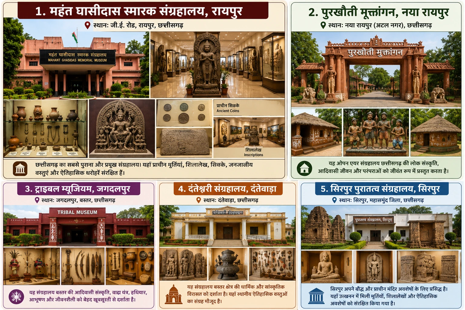 Chhattisgarh Museums- International Museum Day- yuva choupal news