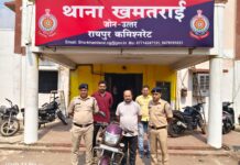 मितानिन के घर विस्फोटक सामग्री रखने वाला आरोपी गिरफ्तार