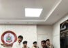 लूट के आरोपी को पकड़ने में मदद करने वाले युवक का रायपुर पुलिस ने किया सम्मान