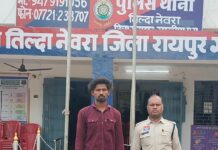 रात्रिकालीन क्रिकेट प्रतियोगिता में चाकू लहराकर दहशत फैलाने वाला आरोपी गिरफ्तार
