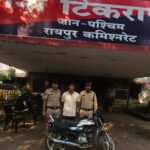 संतोषी नगर में लहरा रहा था चाकू, टिकरापारा पुलिस ने घेराबंदी कर दबोचा