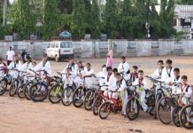 बालोद में निकाली गई साइकिल रैली, दिया गया फिट इंडिया का संदेश