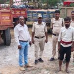 महान नदी में अवैध रेत उत्खनन पर कार्रवाई, 3 ट्रैक्टर जब्त
