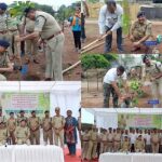 सरदार पटेल जयंती पर सेक्टर-6 पुलिस लाइन में पौधरोपण, 200 से अधिक पौधे लगाए गए