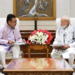 मुख्यमंत्री भजनलाल शर्मा ने प्रधानमंत्री मोदी से की मुलाकात, विकास और जनकल्याण पर हुई चर्चा