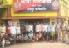 तेलीबांधा में पुलिस का सघन अभियान, 22 संदिग्धों पर कार्रवाई