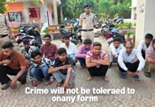टिकरापारा में पुलिस का विशेष अभियान, 25 बदमाशों पर कार्रवाई, 13 शराबियों पर भी केस दर्ज