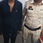 सार्वजनिक स्थान पर चाकू लहराकर लोगों को डराने वाला युवक गिरफ्तार