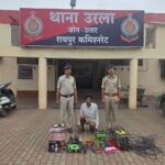 उरला में कंपनी से लाखों की चोरी का खुलासा, 1 आरोपी समेत 4 नाबालिग गिरफ्तार