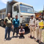 उरला क्षेत्र से चोरी हुआ ट्रक बरामद, 24 घंटे के भीतर आरोपी गिरफ्तार