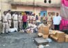 एनडीपीएस मामलों में जब्त नशीले पदार्थों का सिलतरा पावर प्लांट में नष्टीकरण