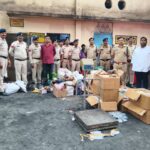एनडीपीएस मामलों में जब्त नशीले पदार्थों का सिलतरा पावर प्लांट में नष्टीकरण