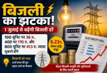 ⚡ बिजली का झटका: 1 जुलाई से बढ़ेंगी बिजली दरें, जानिए आपके बिल पर कितना पड़ेगा असर