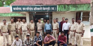 धामन सांप और गोह के शिकार मामले में पांच आरोपी गिरफ्तार, 14 दिन की न्यायिक हिरासत में भेजे गए