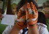 बाघ सप्ताह के तहत वन विहार में पाम पेंटिंग प्रतियोगिता, विद्यार्थियों ने दिखाई रचनात्मक प्रतिभा