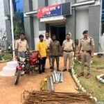 नवा रायपुर में केबल और लोहे की चोरी का खुलासा, दो शातिर चोर गिरफ्तार